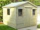 8' x 8' Log Shed