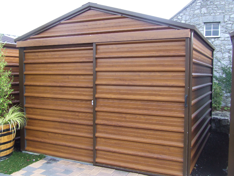 Timber Effect Sheds