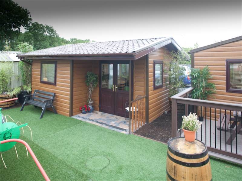 Garden Chalets Gallery | Steeltech Garden Sheds Ireland