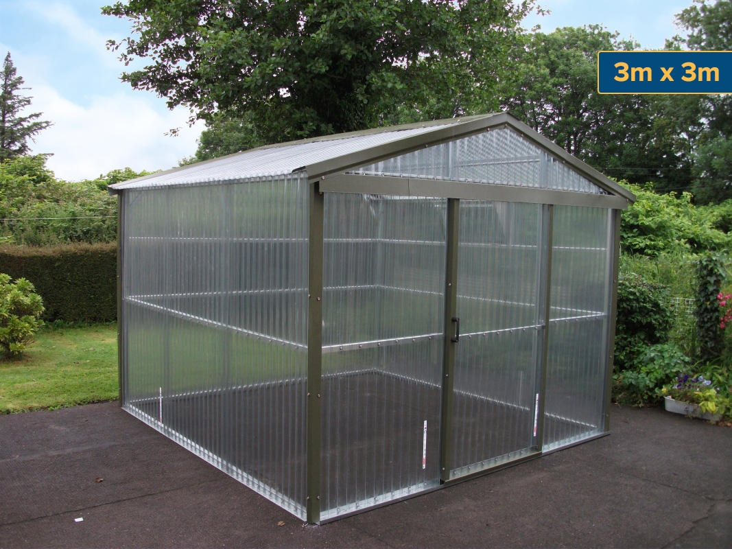 Green Houses, Greenhouses Ireland, Glass Houses Steeltech Sheds