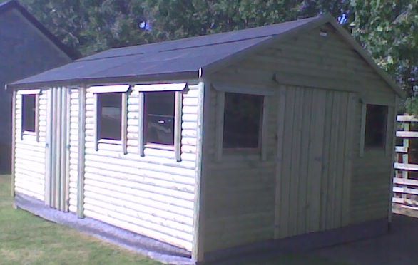 Wooden Sheds | Wooden Garden Sheds | Wooden Shed Ireland