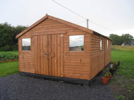 Wooden Sheds | Wooden Garden Sheds | Wooden Shed Ireland