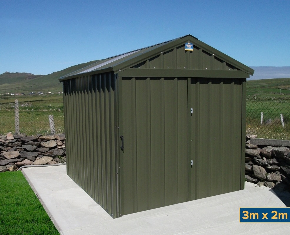 Steel Sheds, Insulated Steel Sheds, Steel Garden Sheds 