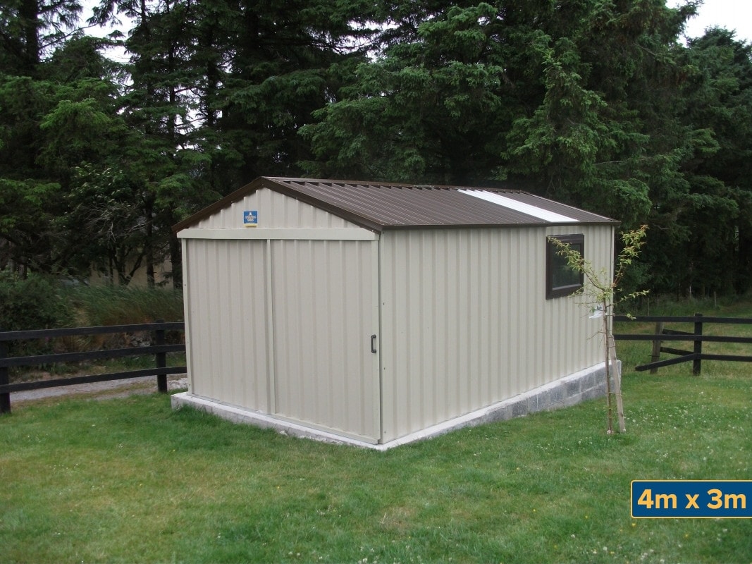 Steel Sheds, Insulated Steel Sheds, Steel Garden Sheds 