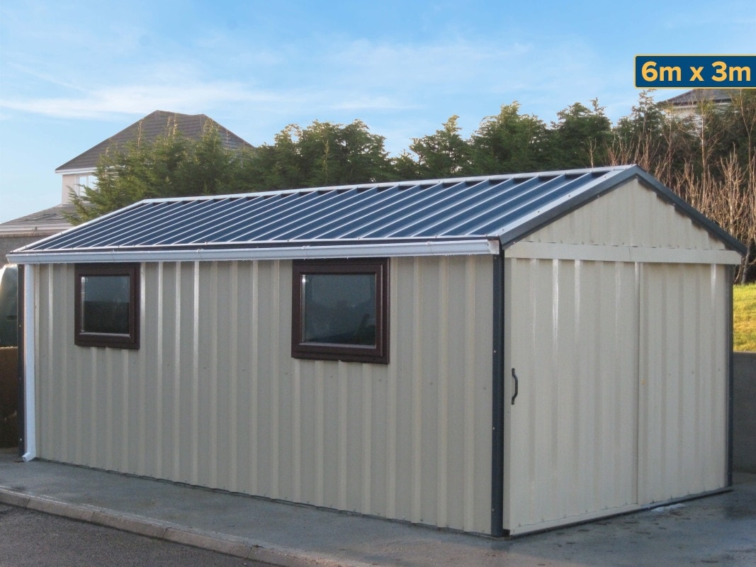 Steel Sheds, Insulated Steel Sheds, Steel Garden Sheds, Sheds ...