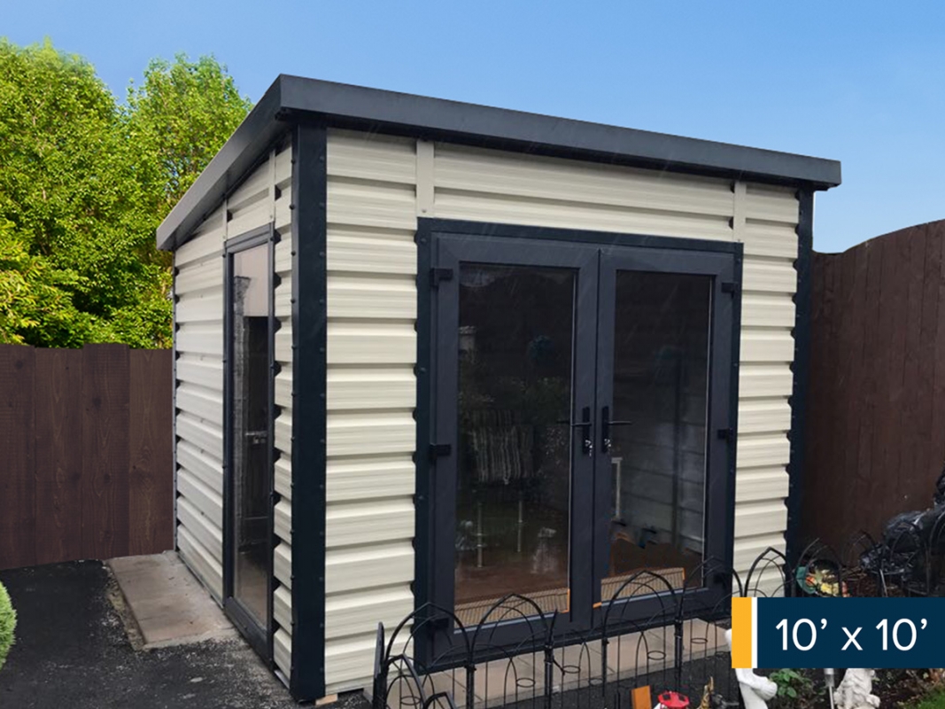 Garden Chalets Gallery | Steeltech Garden Sheds Ireland