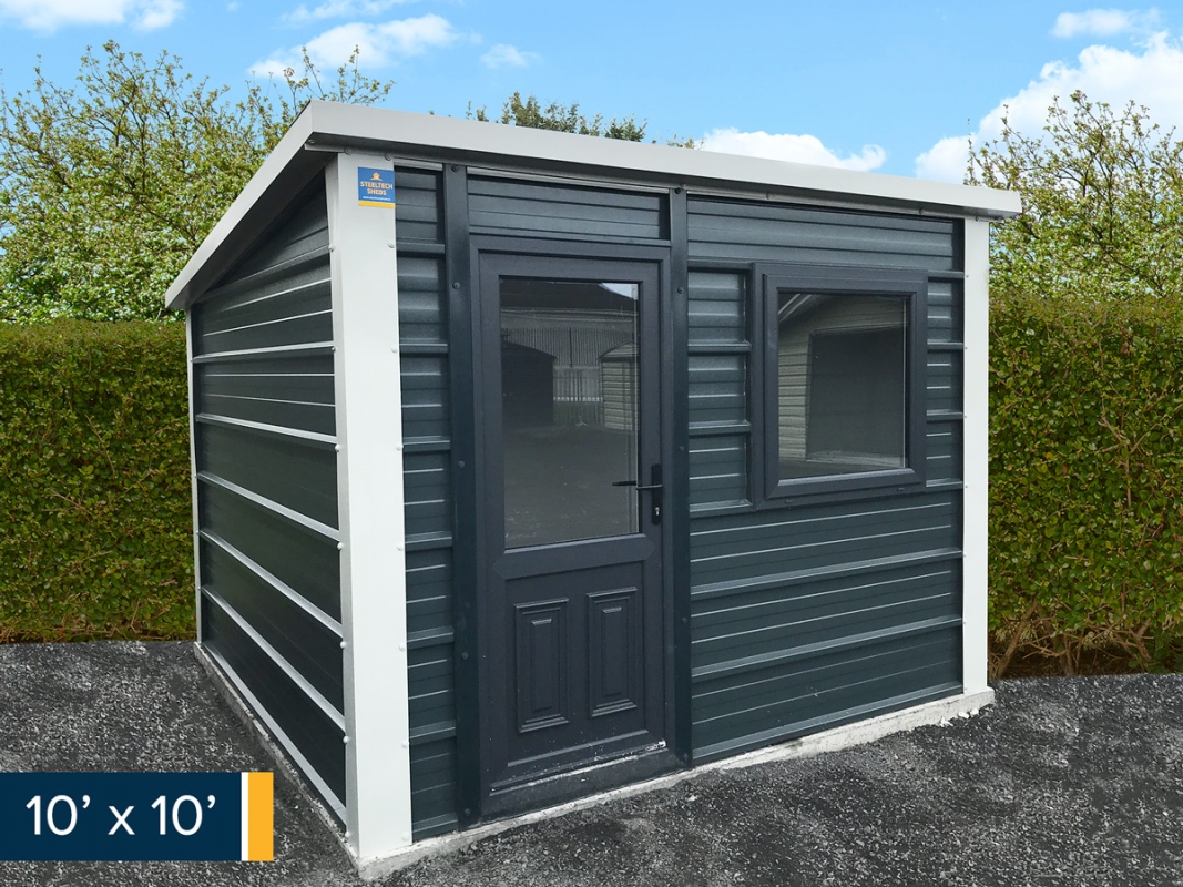 Garden Chalets Gallery Steeltech Garden Sheds Ireland