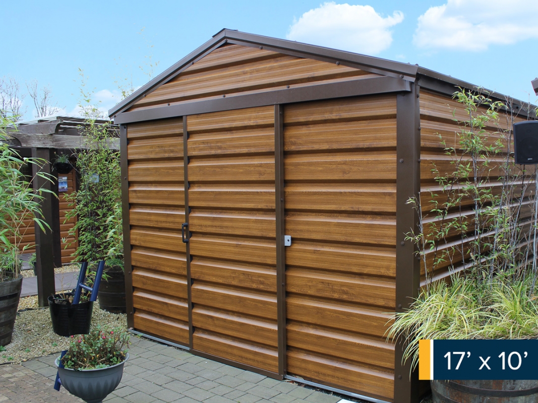 Garden Chalets Gallery | Steeltech Garden Sheds Ireland