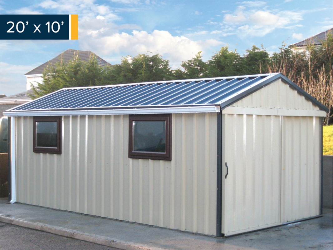 Garden Chalets Gallery | Steeltech Garden Sheds Ireland