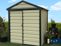 Garden Chalets Gallery Steeltech Garden Sheds Ireland