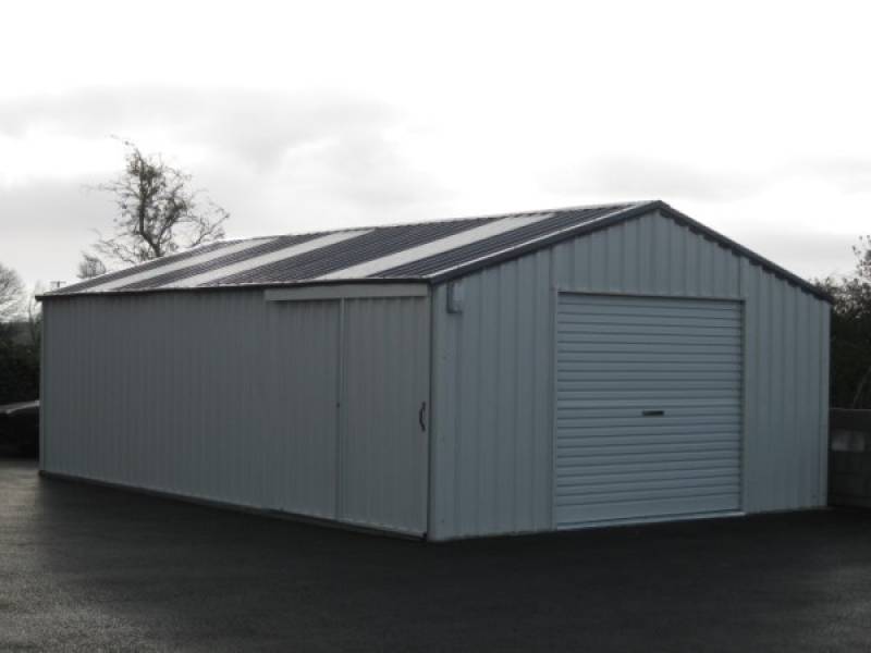 shed factory - 10x8 metal storage shed galvanised steel shed