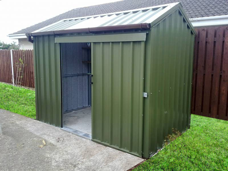 steel garden sheds ireland, steel sheds dublin, metal