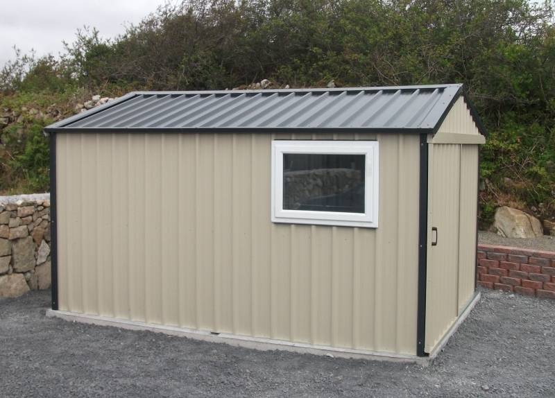 Steel Sheds, Insulated Steel Sheds, Steel Garden Sheds 