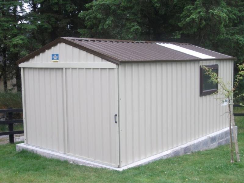 5m x 3m Steel Shed