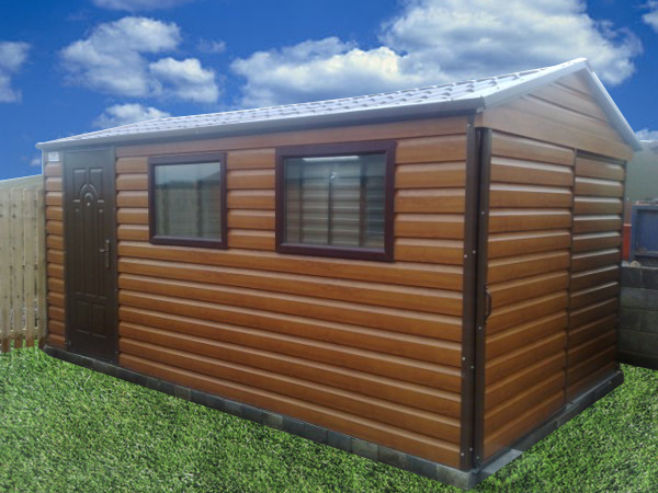 Wood Effect &amp; Timber Effect Sheds