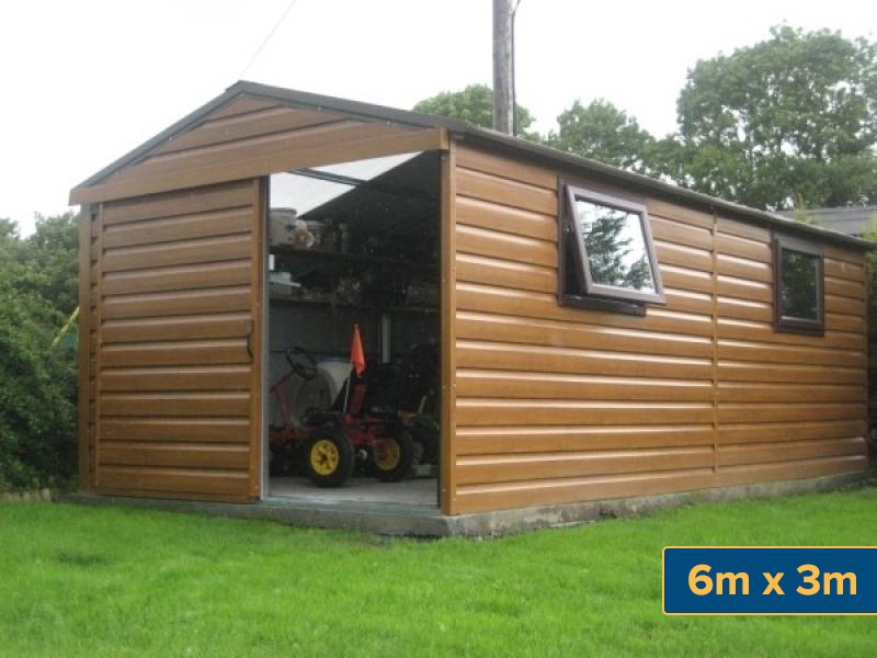 Steel Sheds, Insulated Steel Sheds, Steel Garden Sheds 