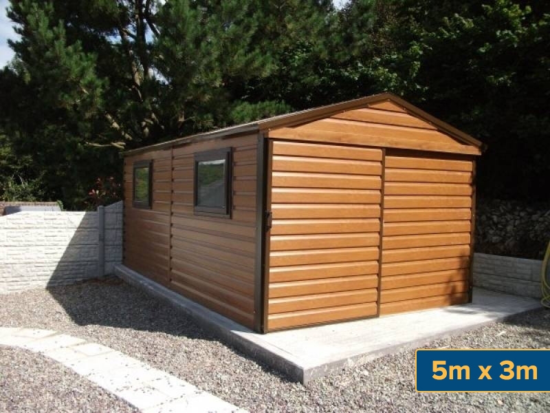 Garden Chalets Gallery | Steeltech Garden Sheds Ireland