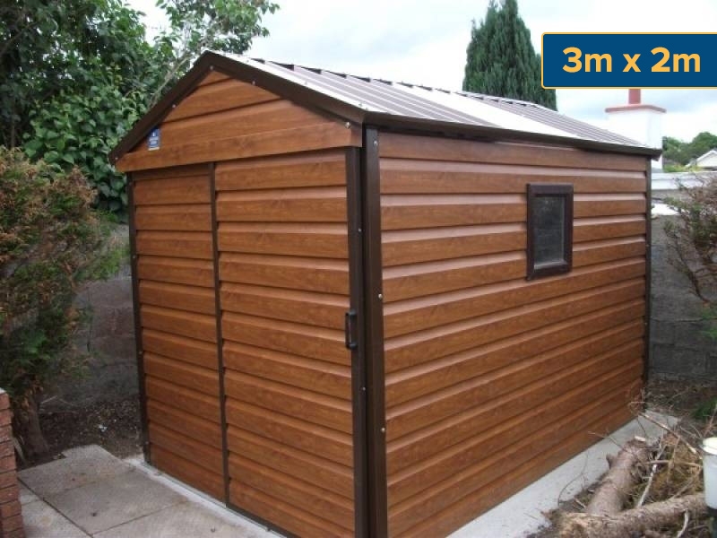 Steel Sheds, Insulated Steel Sheds, Steel Garden Sheds 