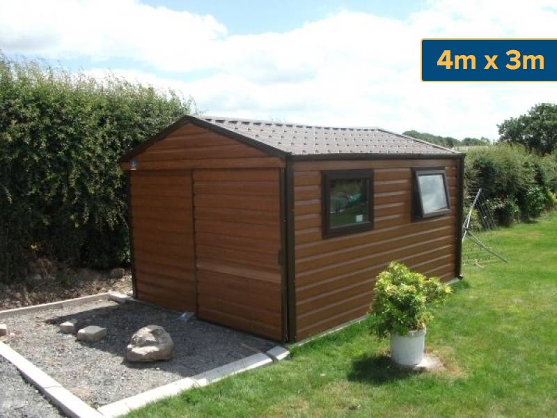 Steel Sheds, Insulated Steel Sheds, Steel Garden Sheds 