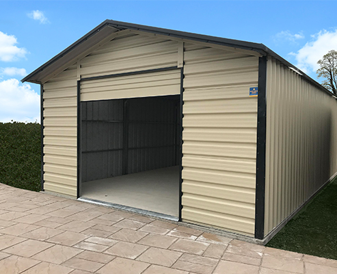 steel sheds - steel garages - garden sheds - timber sheds