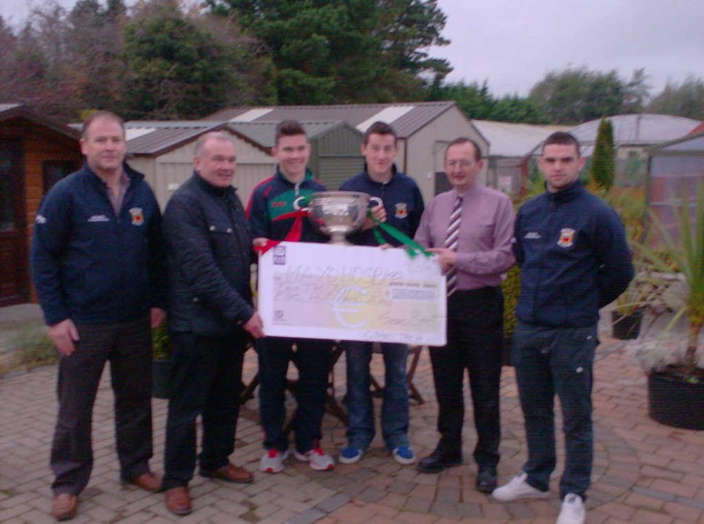 Steeltech present €2,500 for Mayo / Roscommon Hospice