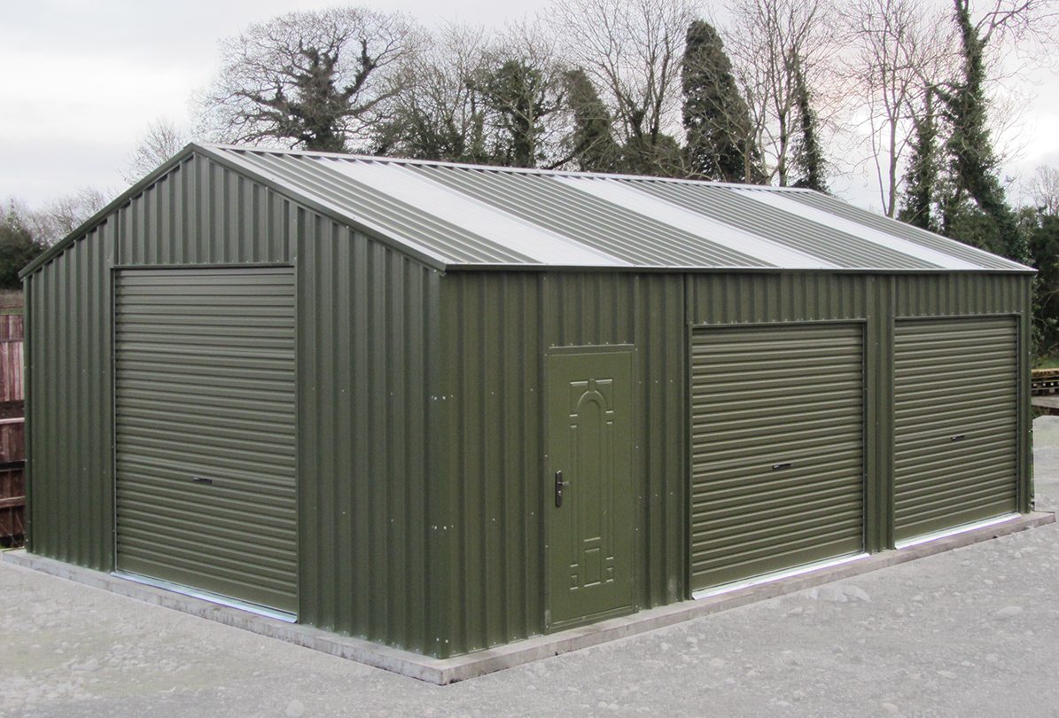 steel garages, garages ireland, metal garages, garages