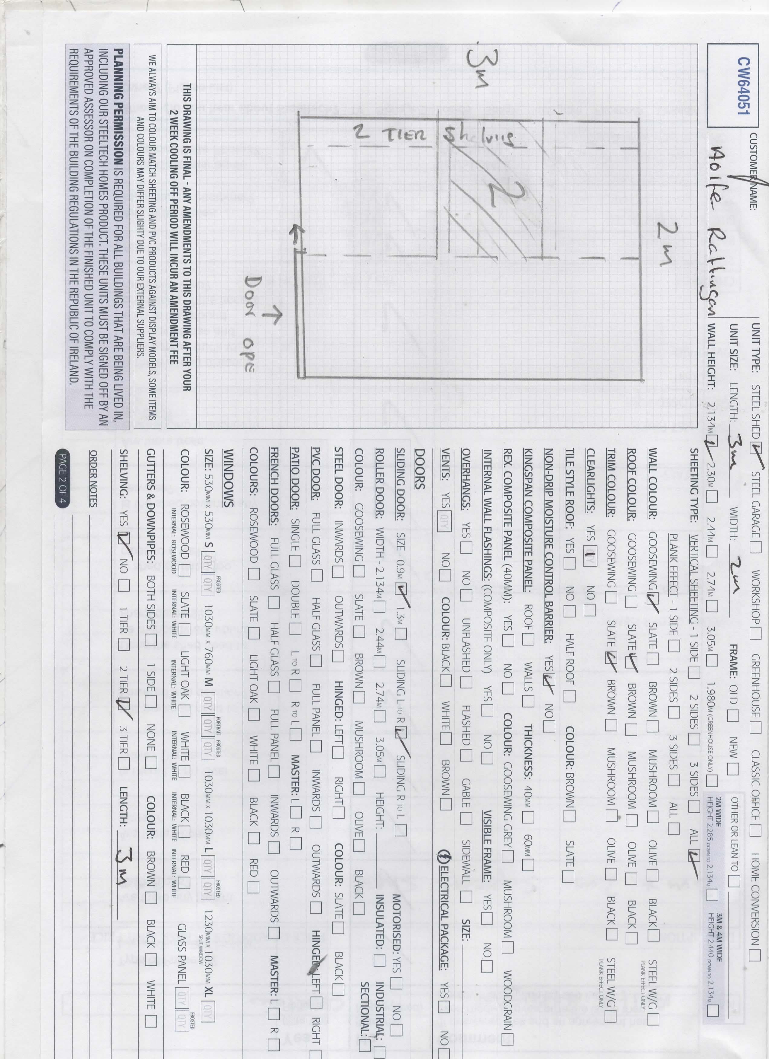 Upload Scanned Order Form - Page 2