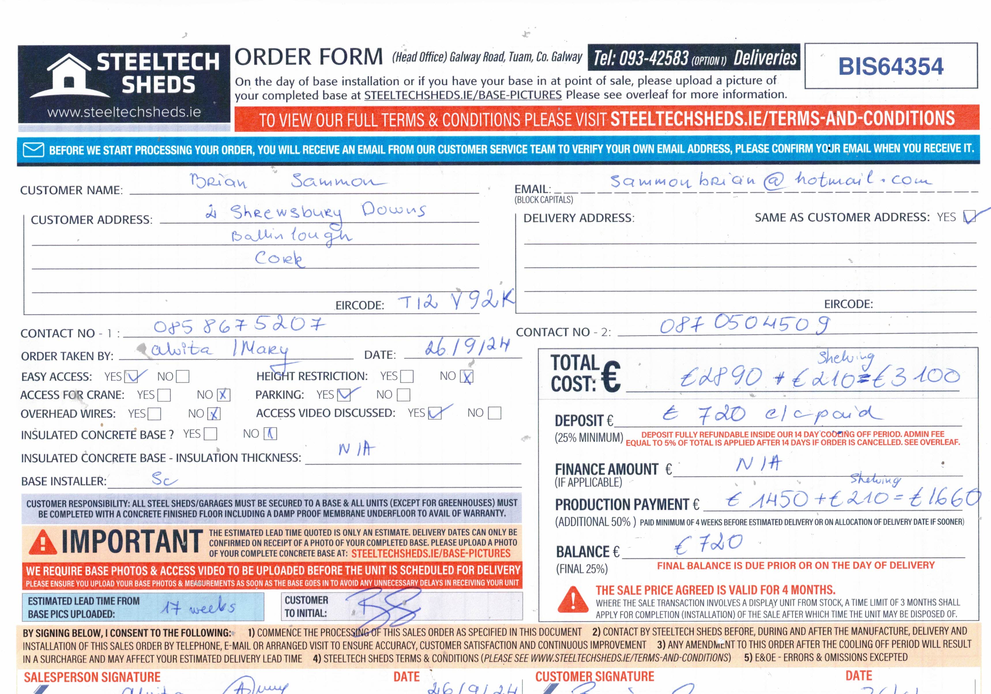 Upload Scanned Order Form - Page 1