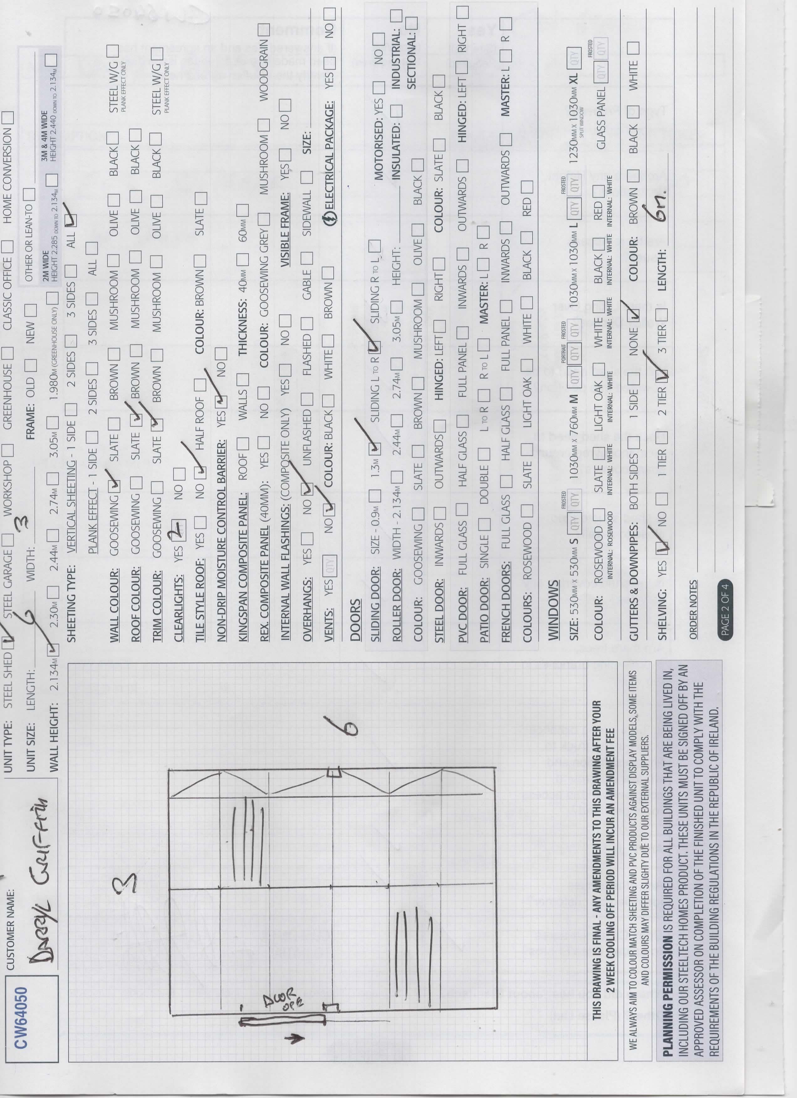 Upload Scanned Order Form - Page 2
