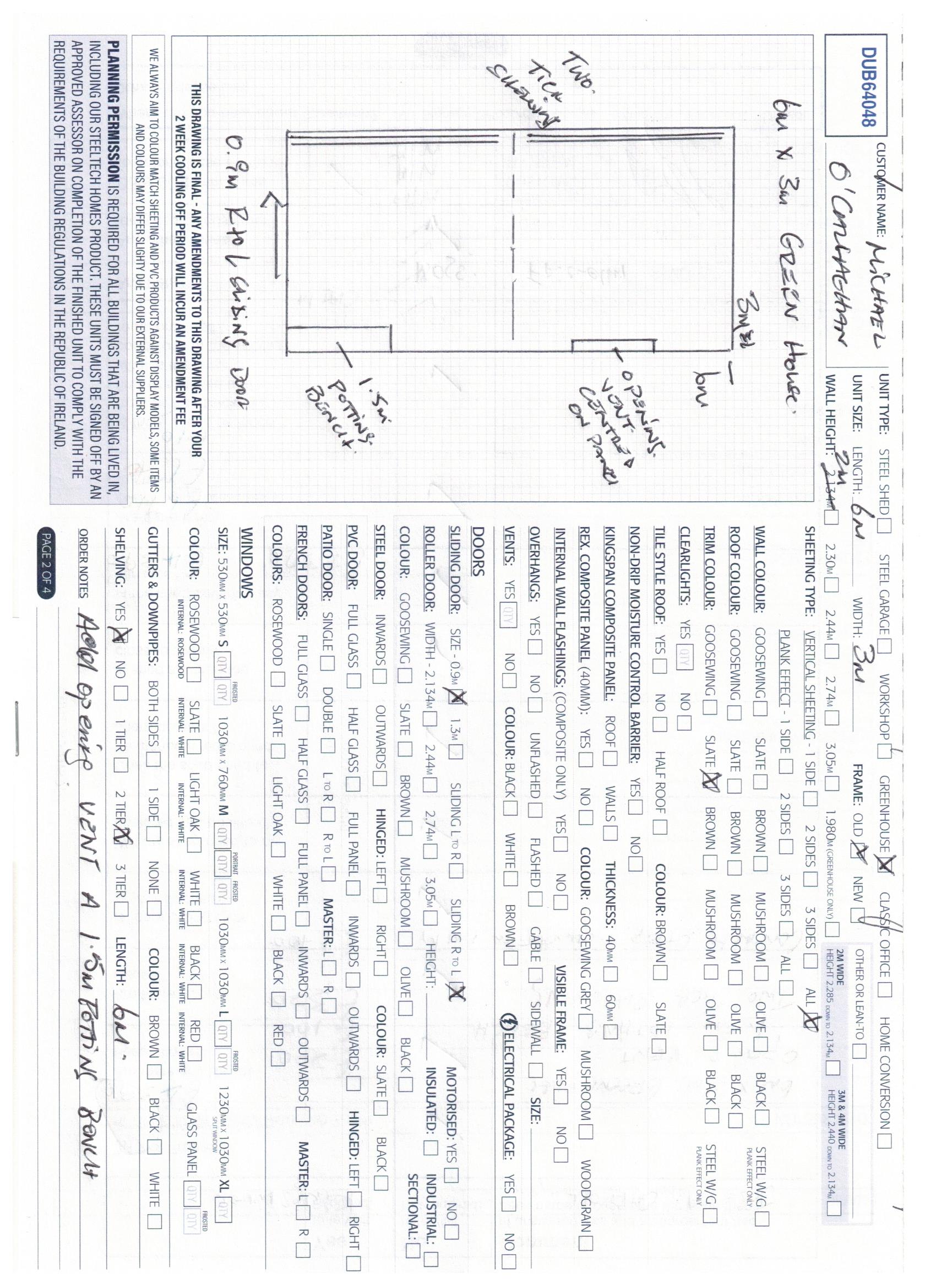 Upload Scanned Order Form - Page 2