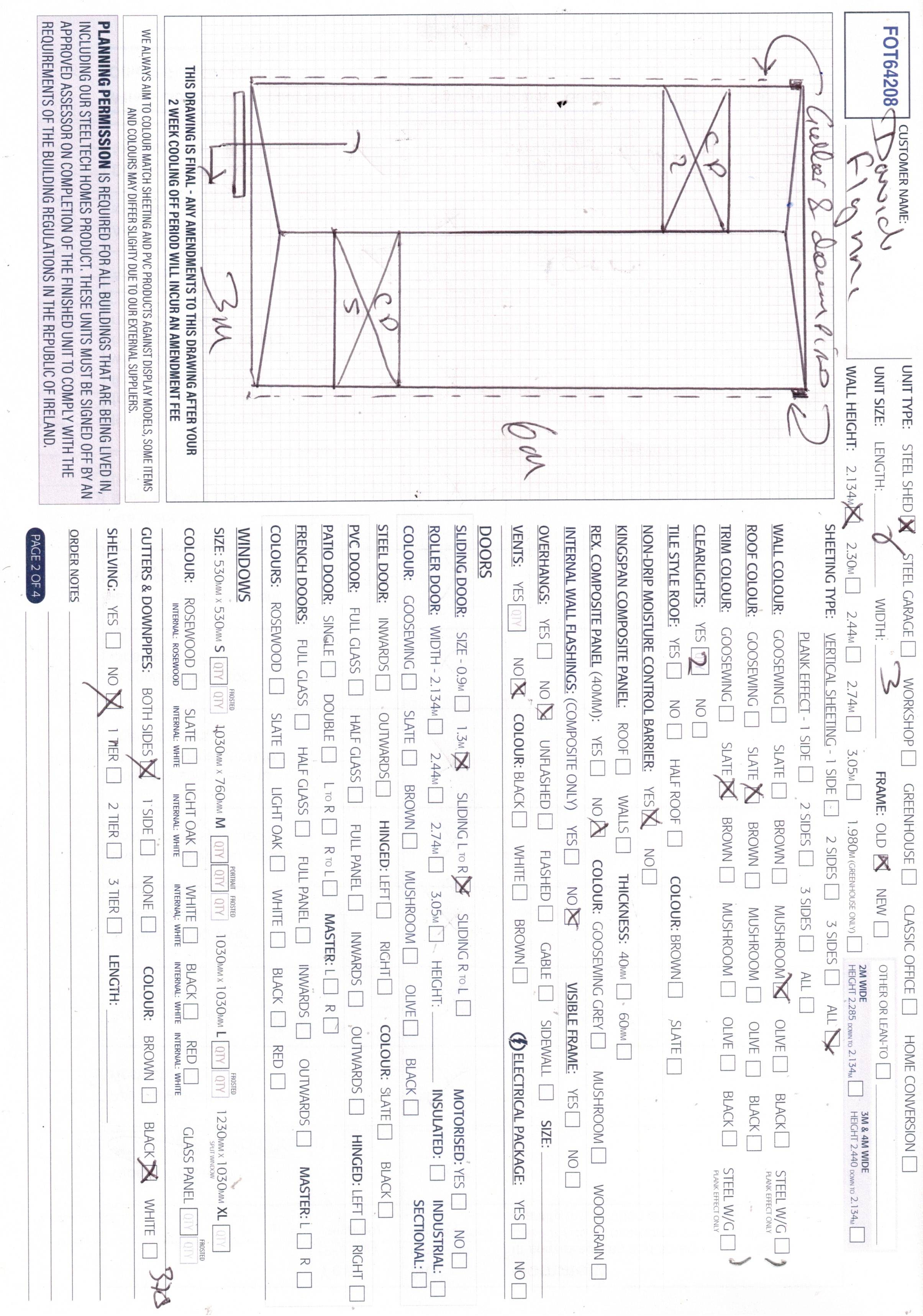 Upload Scanned Order Form - Page 2
