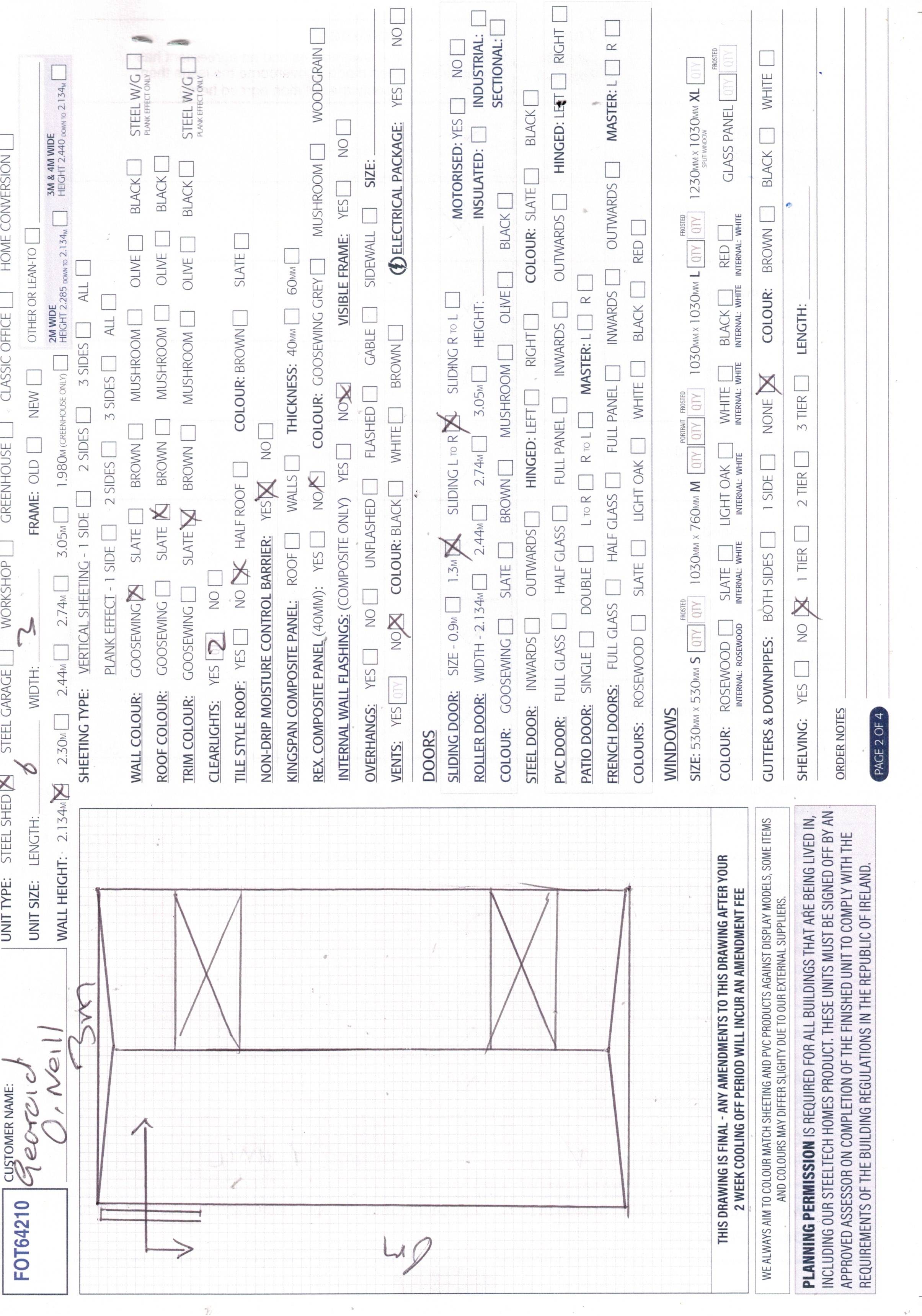 Upload Scanned Order Form - Page 2