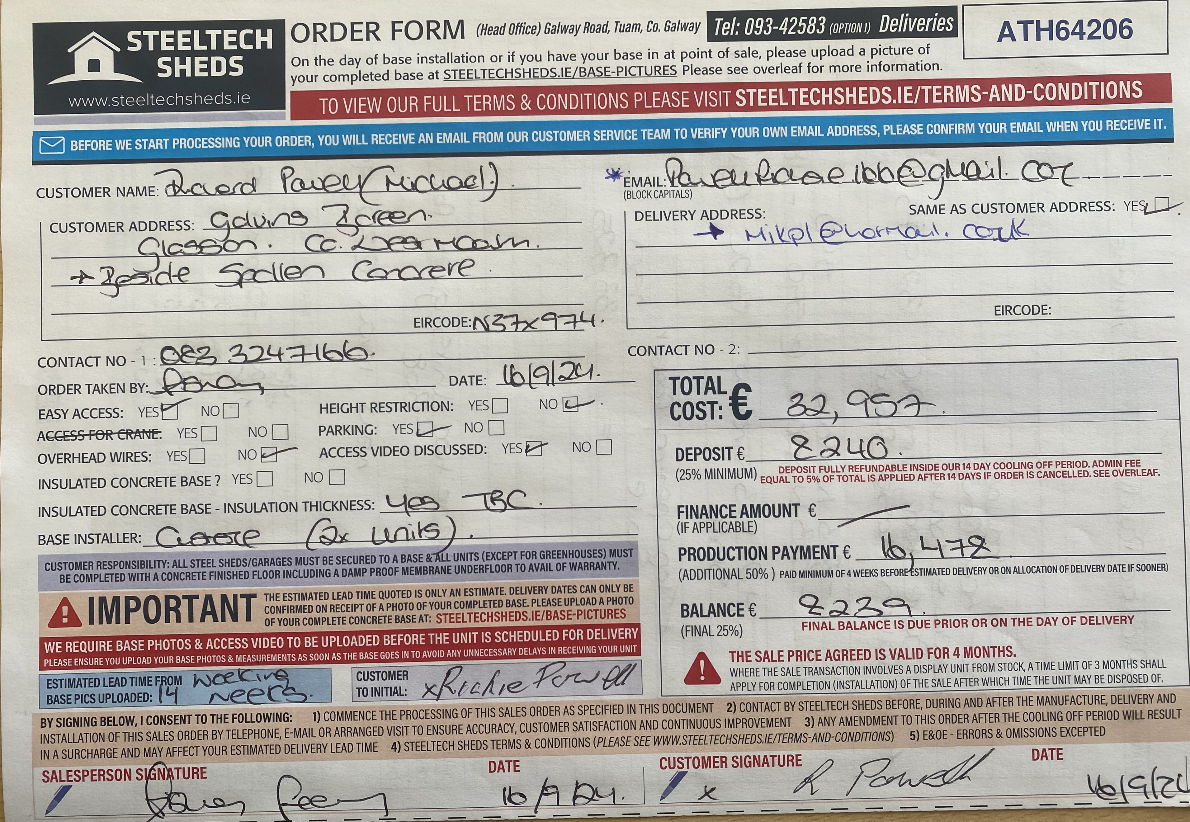 Upload Scanned Order Form - Page 1