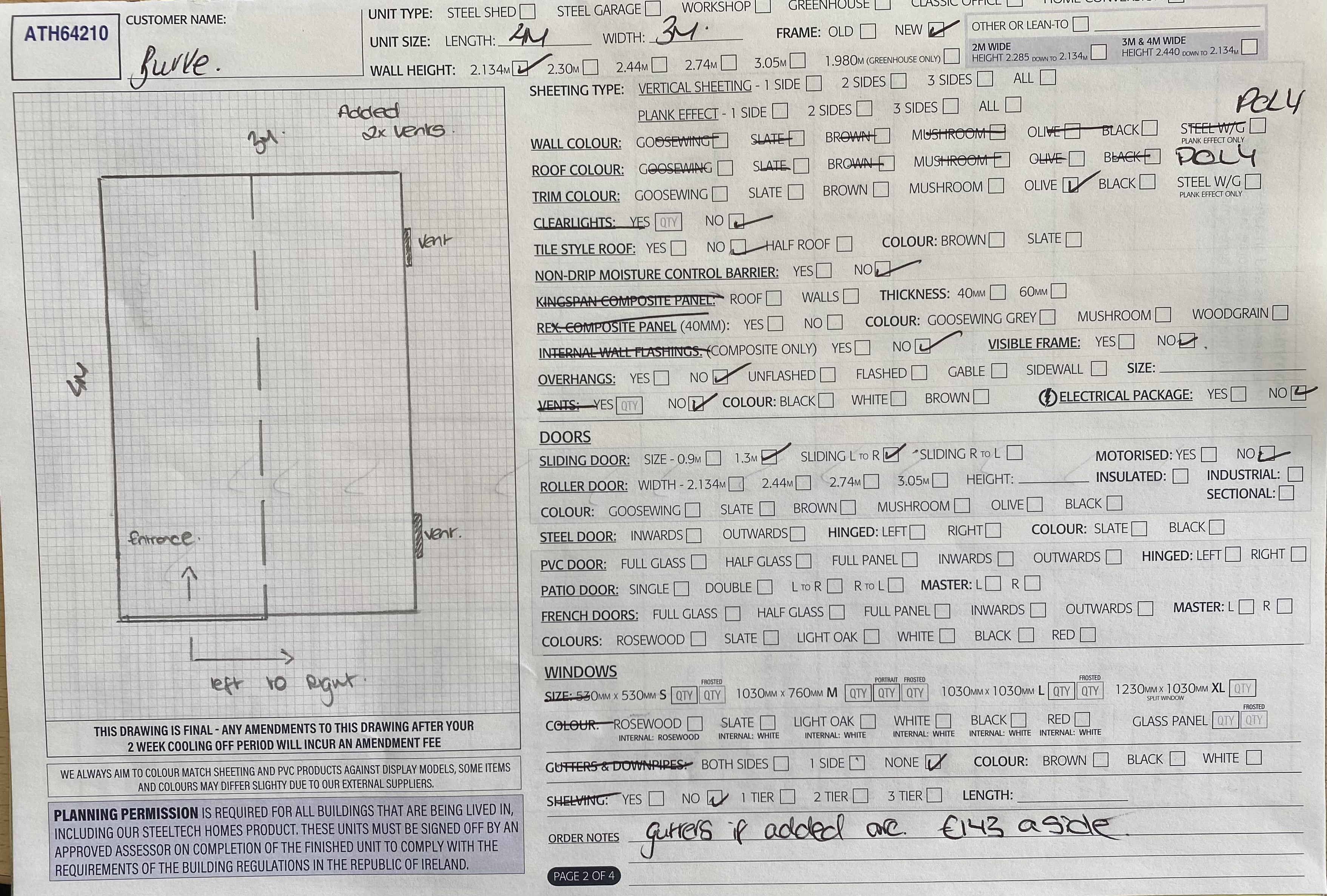 Upload Scanned Order Form - Page 2