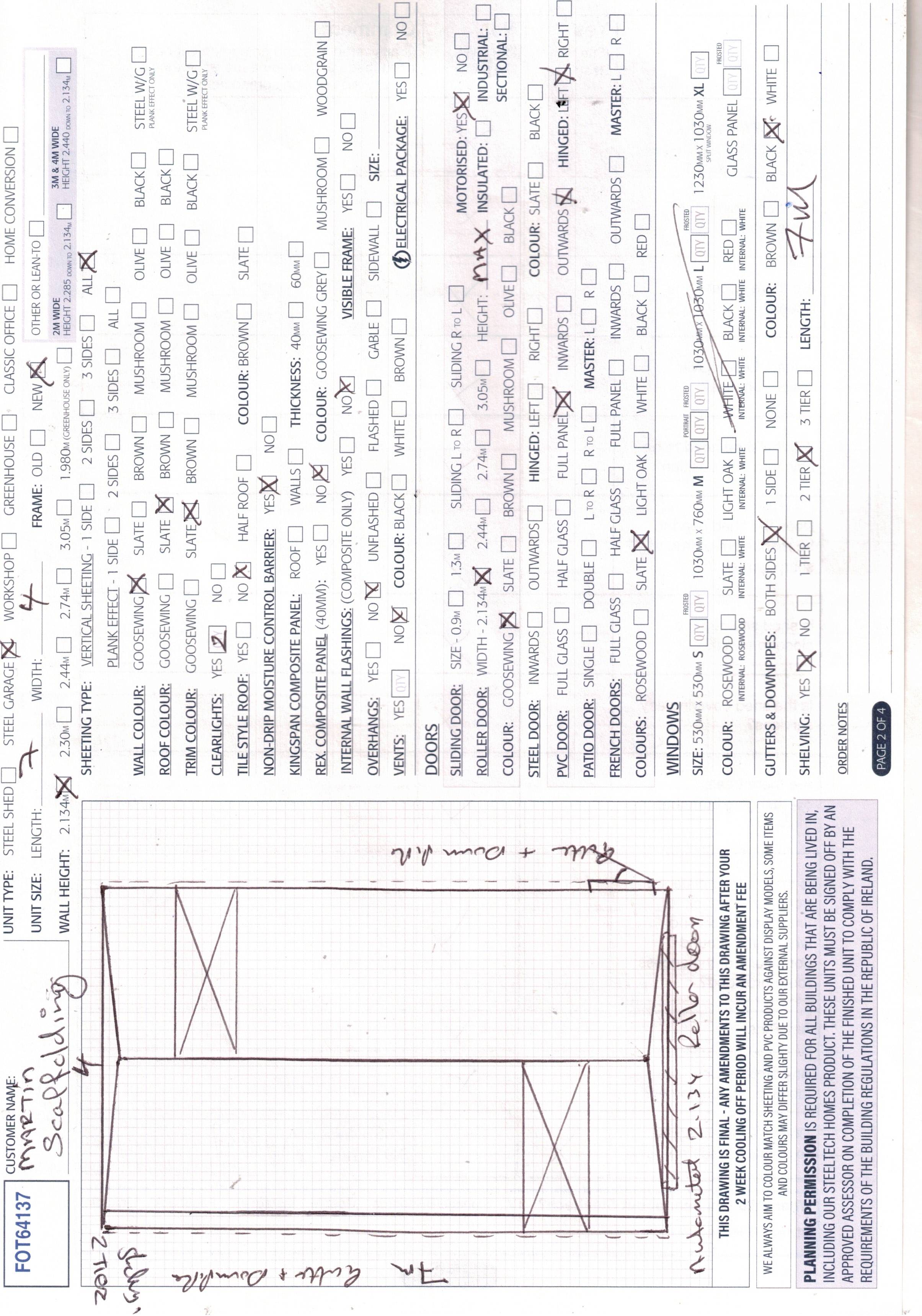 Upload Scanned Order Form - Page 2