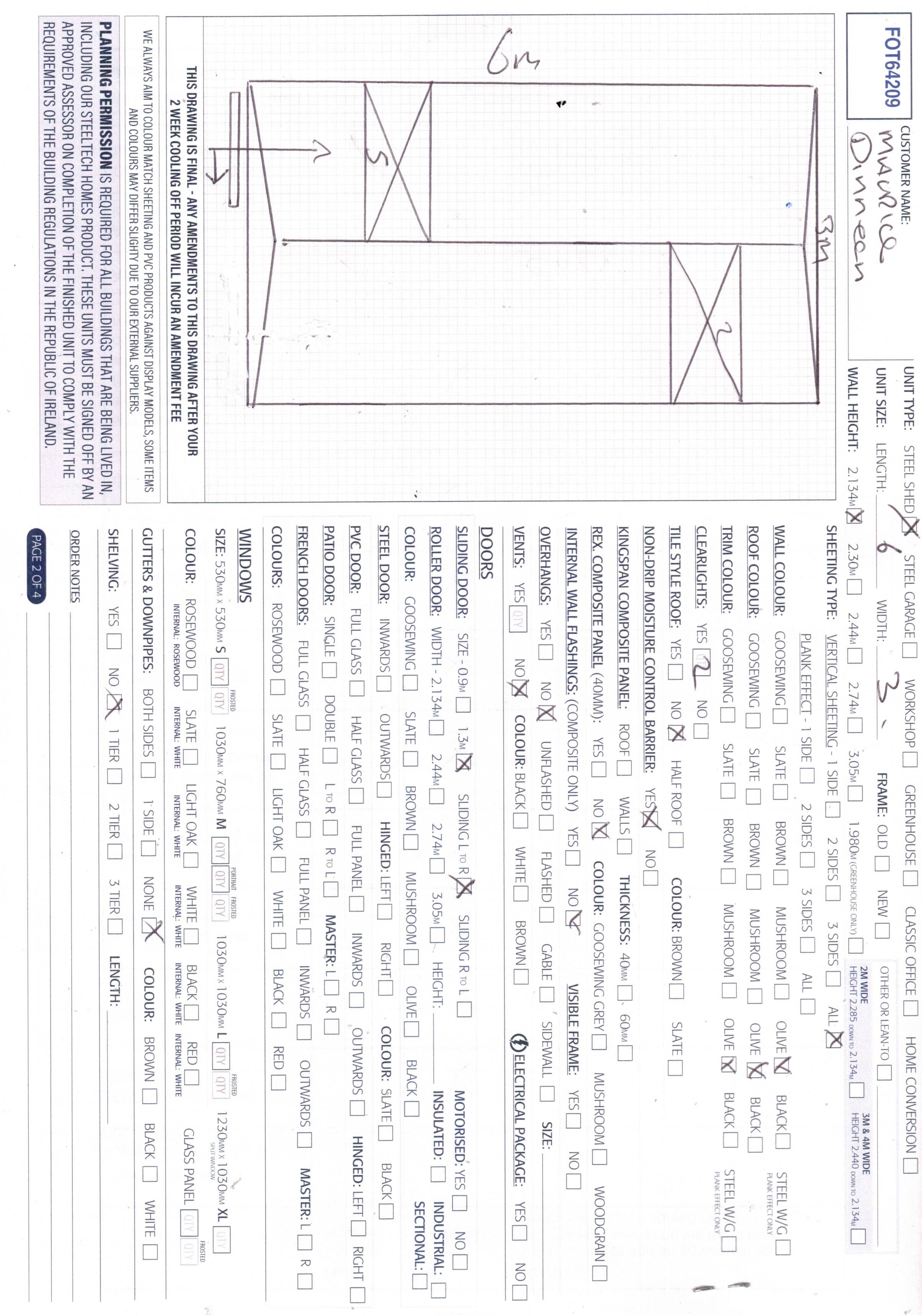 Upload Scanned Order Form - Page 2