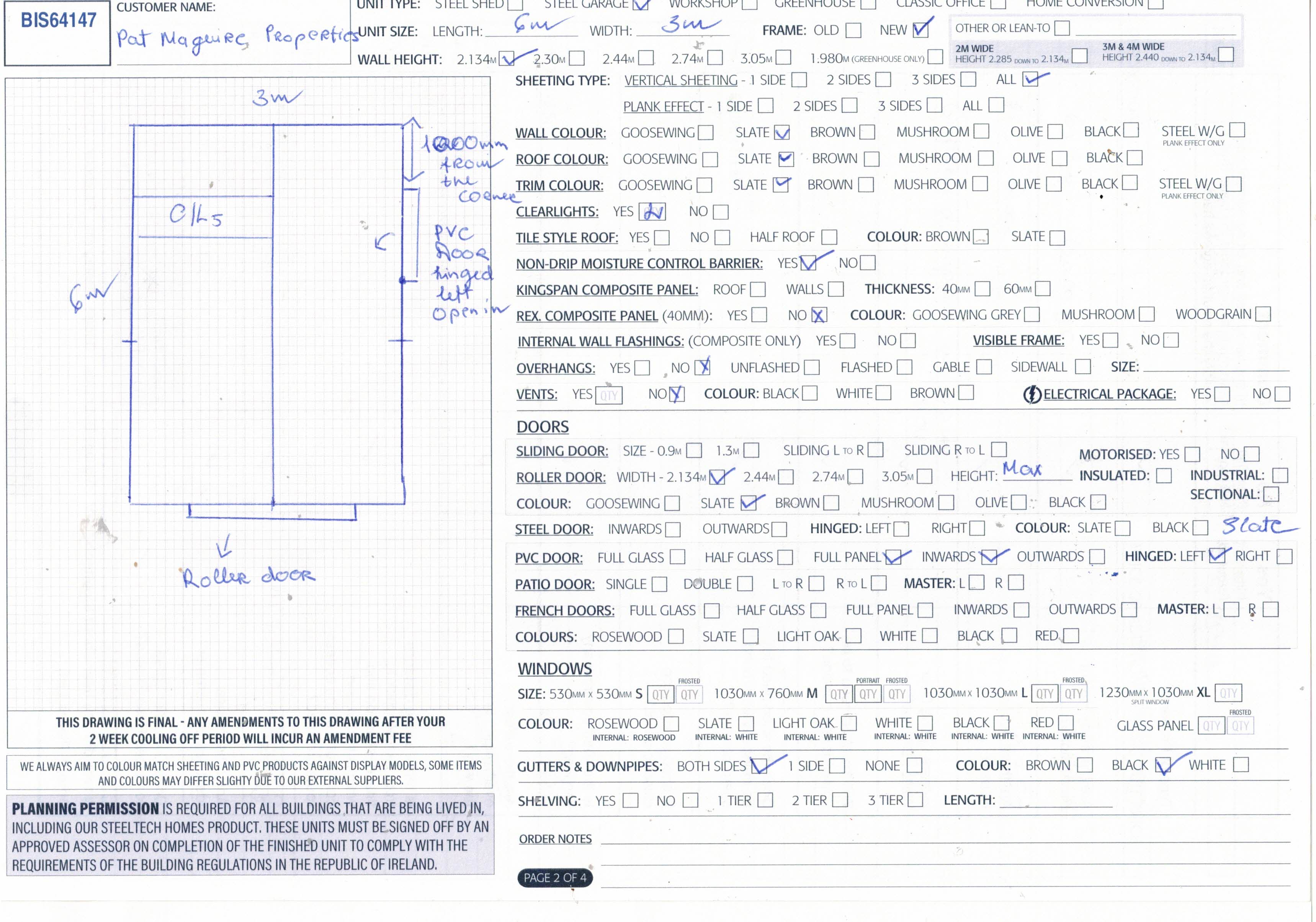 Upload Scanned Order Form - Page 2