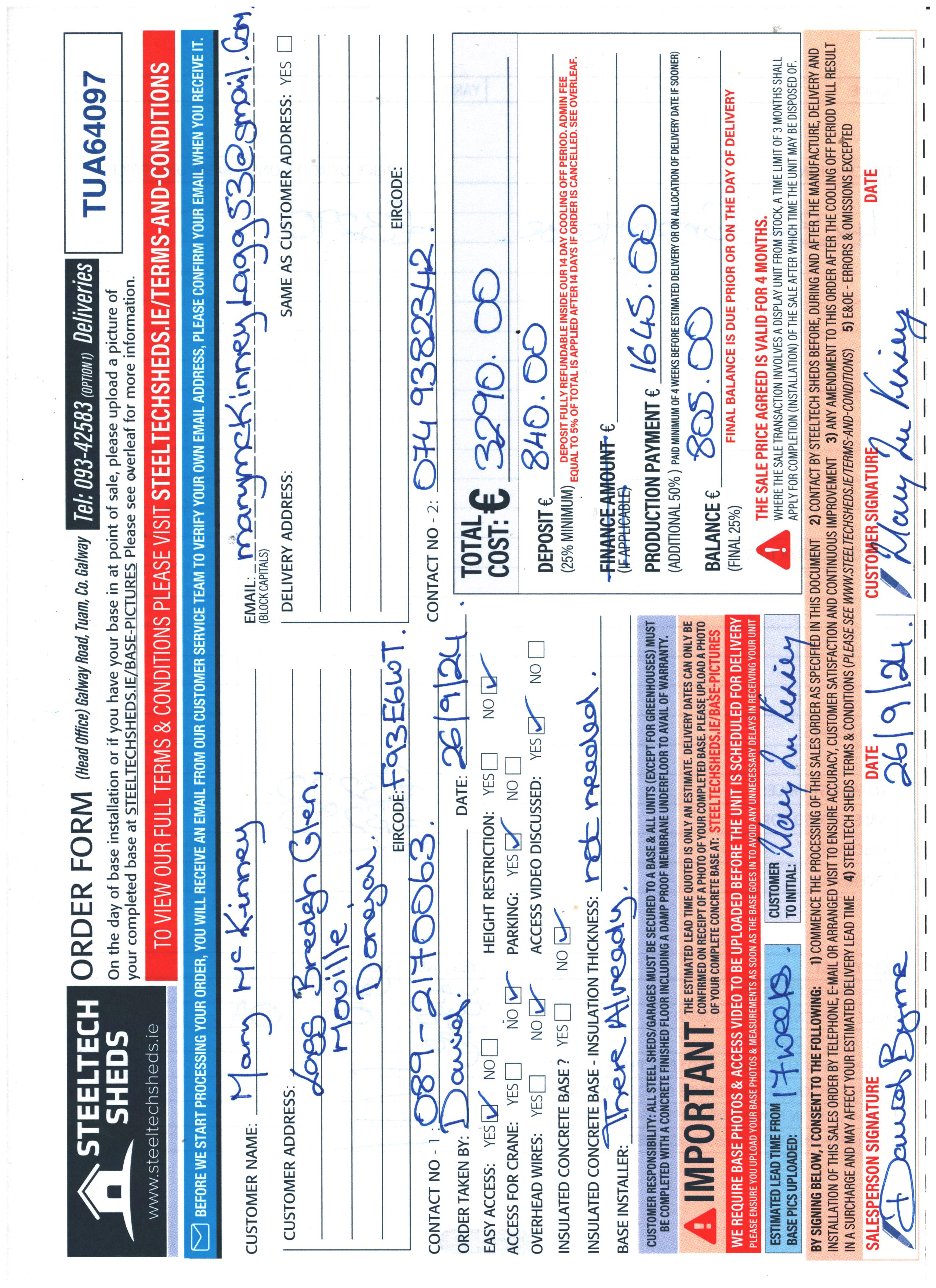 Upload Scanned Order Form - Page 1