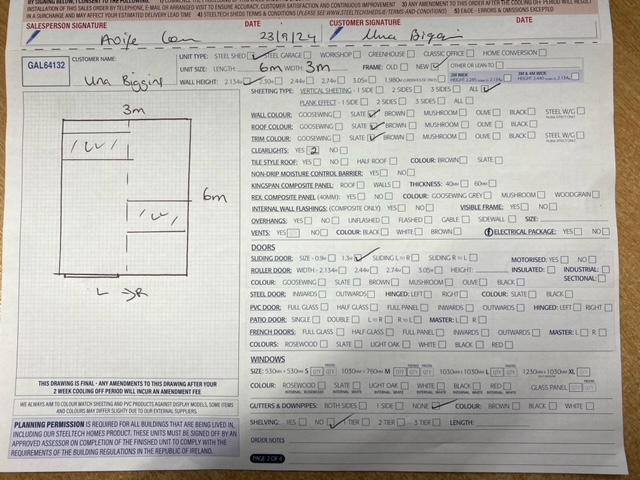 Upload Scanned Order Form - Page 2