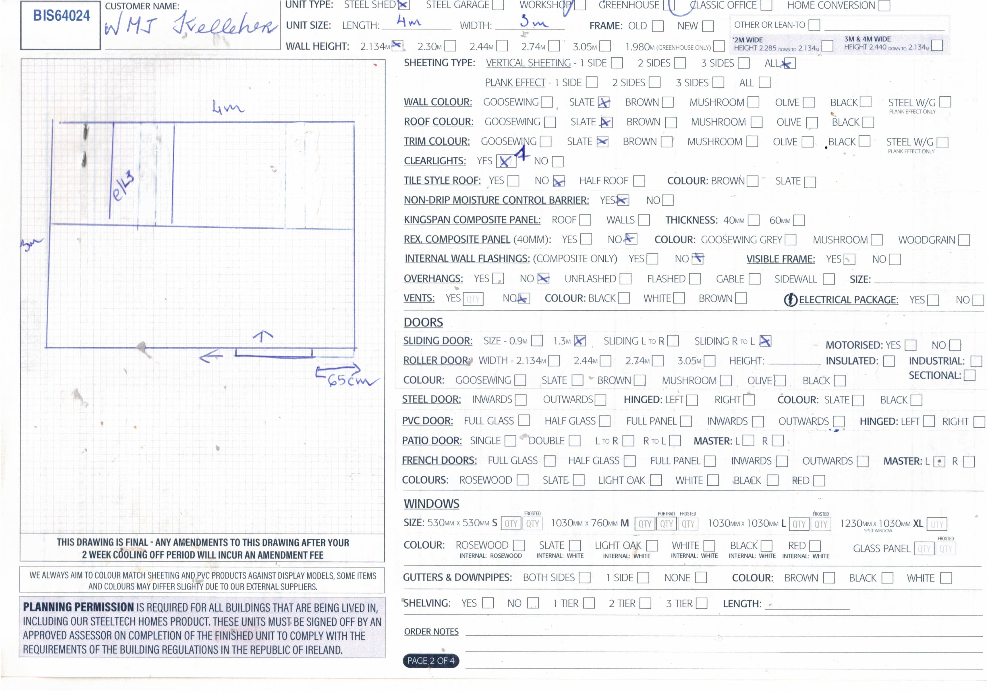 Upload Scanned Order Form - Page 2