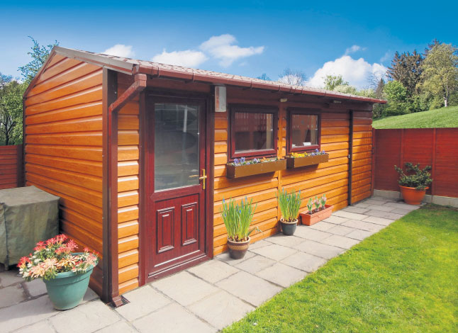 steel sheds, insulated steel sheds, steel garden sheds