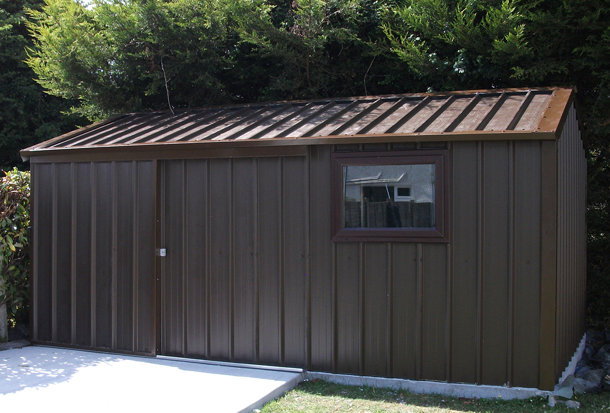 Steel Sheds, Insulated Steel Sheds, Steel Garden Sheds ...