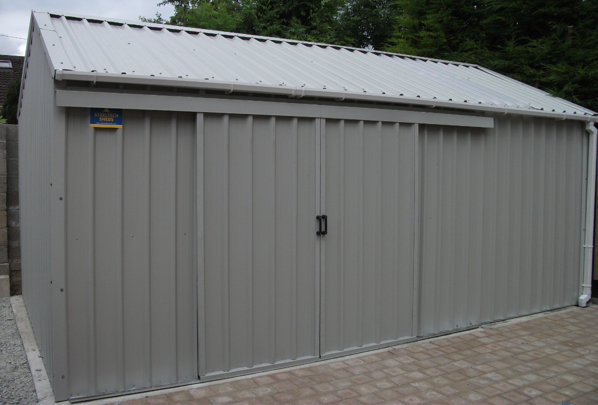 garden chalets gallery steeltech garden sheds ireland