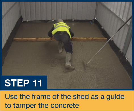 Concrete Bases and Concrete Slabs for Sheds &amp; Garages